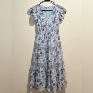 Moon RIver Tiered Floral Dress